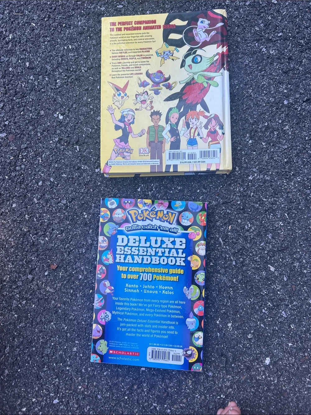 Pokemon Guide Set - Yellow & Multicolor Covers. Both for $12